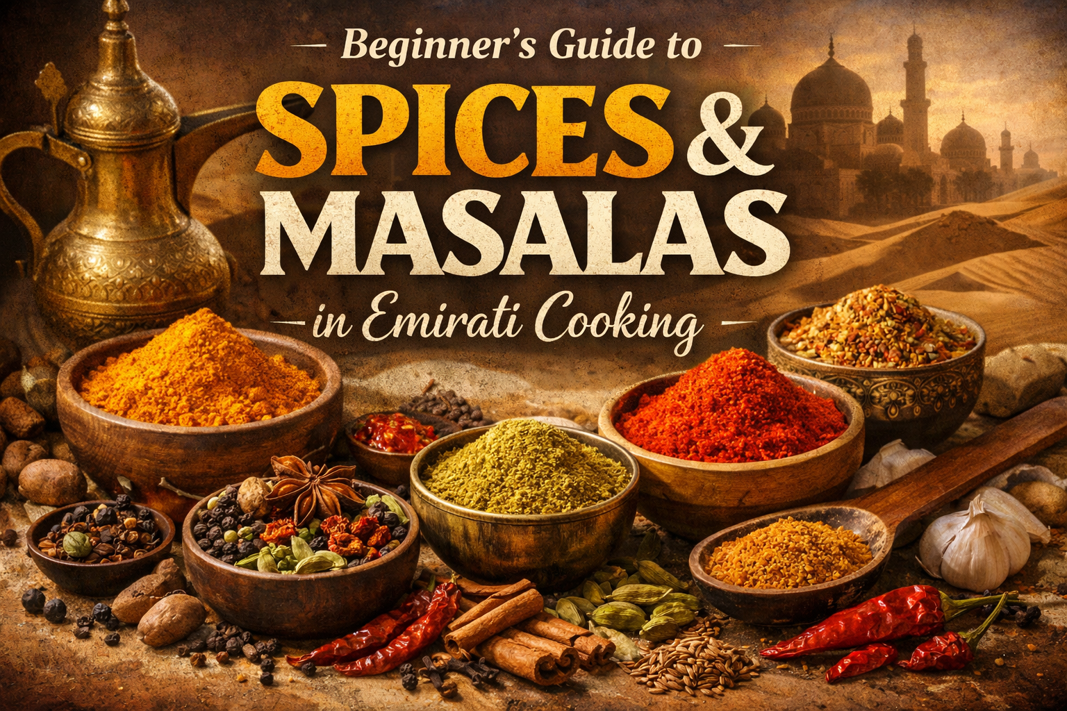 Beginner’s Guide to Spices & Masalas in Emirati Cooking