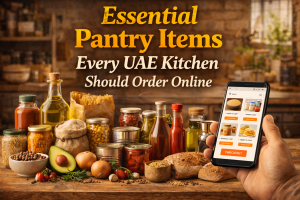Essential Pantry Items Every UAE Kitchen Should Order Online