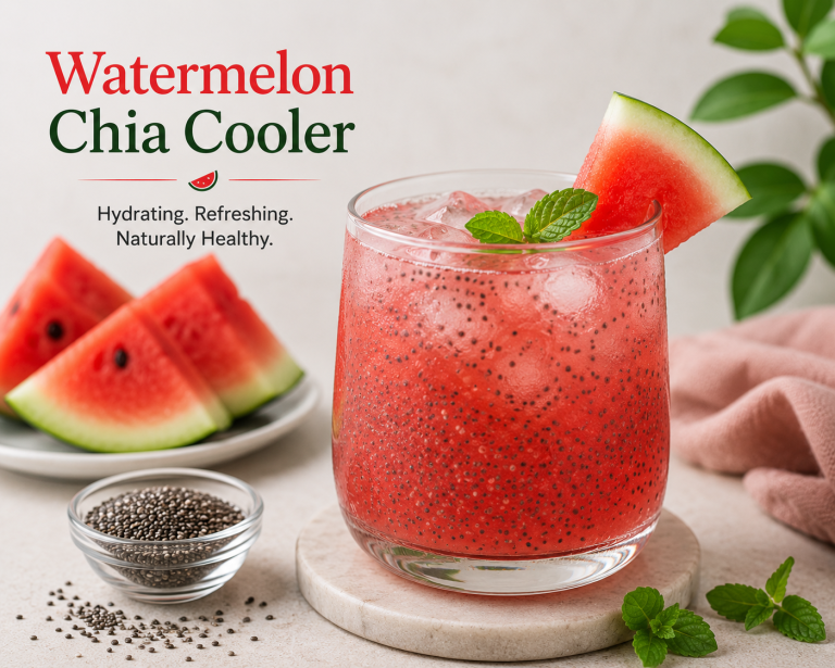 Watermelon Chia Cooler