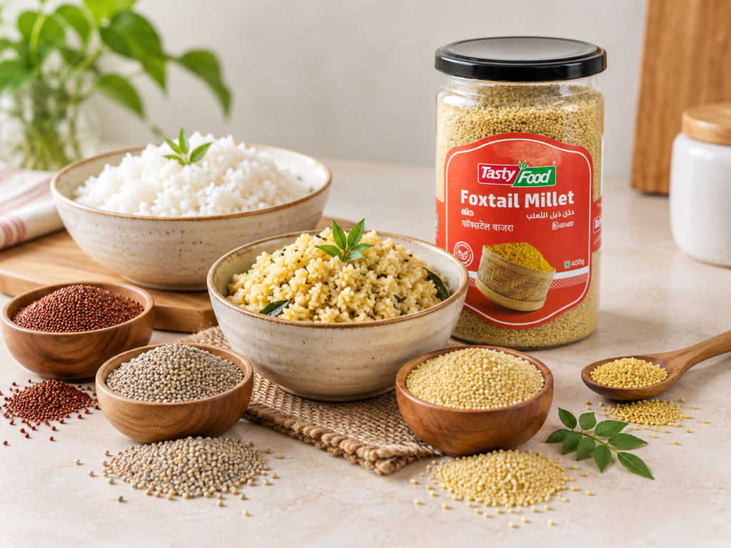Foxtail Millet vs Rice and Other Millets