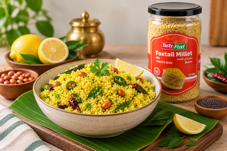 Foxtail Millet Lemon Rice