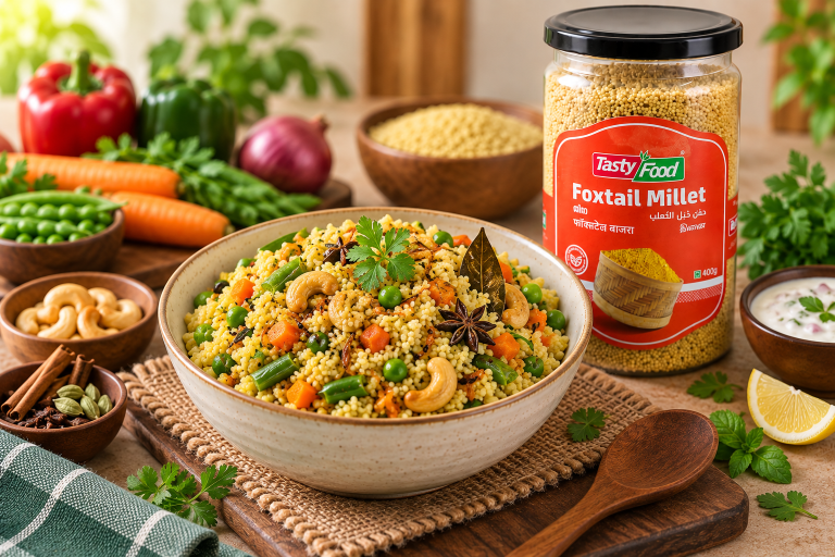 Foxtail Millet Vegetable Pulao