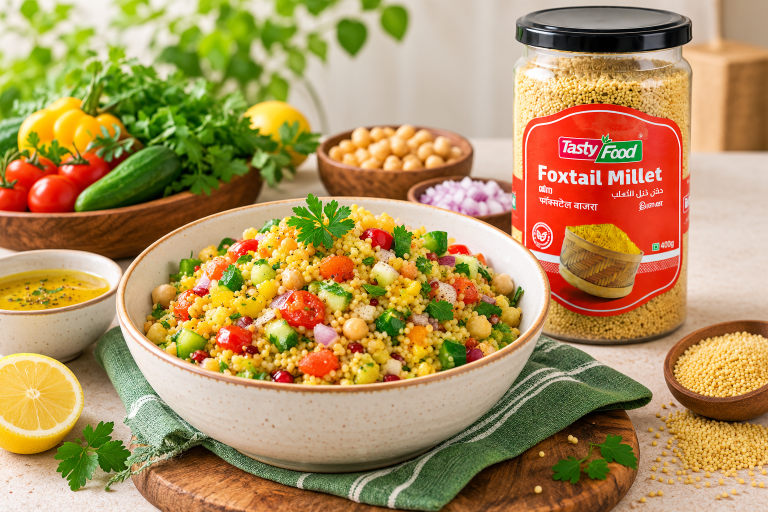 Foxtail Millet Salad