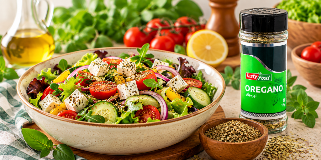 Oregano isn't just for cooked dishes. It's a fantastic addition to salads too, particularly those made with ingredients like tomatoes, cucumbers, olives, and feta cheese. Oregano-based salad dressing: Whisk together olive oil, lemon juice, a pinch of salt, and dried oregano for a simple dressing that takes minutes to make. This works especially well on Greek-style salads. Best vegetable pairings: Cucumbers, tomatoes, red onions, and feta cheese all pair naturally with oregano. It's also great sprinkled over roasted or grilled vegetables mixed into a salad. Lemon, olive oil, and oregano combination: This trio is a classic for a reason. The acidity from the lemon balances oregano's earthy, slightly bitter notes, while olive oil ties everything together. It's a combination worth keeping on hand for quick weekday salads.